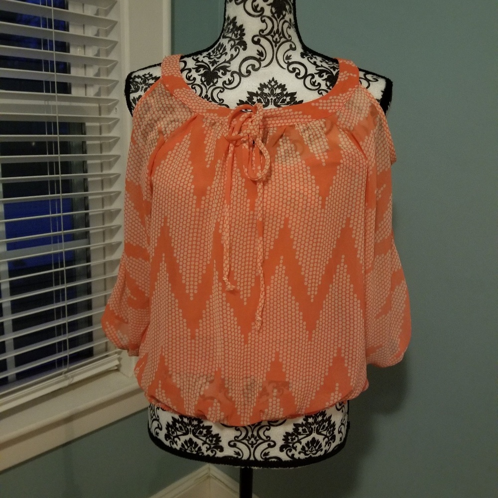 IZ Byer Cold Shoulder Top